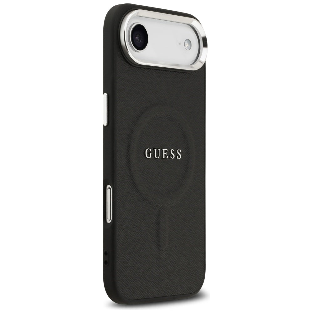 Futrola MagSafe za Apple iPhone 17 Air, Guess, Classic Logo, Crna
