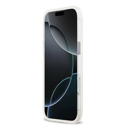 Futrola MagSafe za Apple iPhone 17 Air, Guess, IML Gradient Triangle Logo, Transparentna