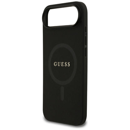 Futrola MagSafe za Apple iPhone 17 Air, Guess, Saffiano Classic Logo, Crna