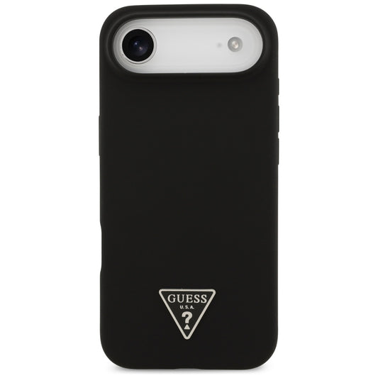 Futrola MagSafe za Apple iPhone 17 Air, Guess, Triangle Logo, Crna