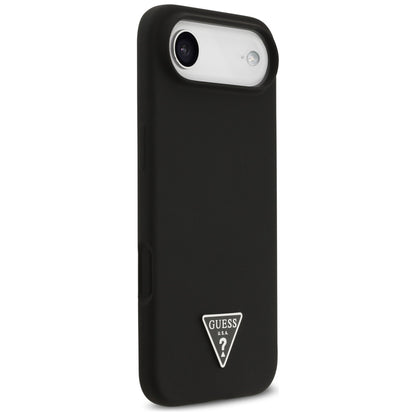 Futrola MagSafe za Apple iPhone 17 Air, Guess, Triangle Logo, Crna