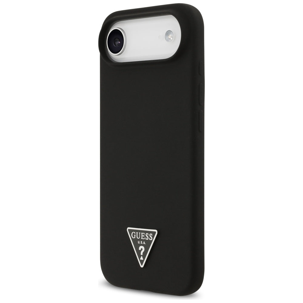 Futrola MagSafe za Apple iPhone 17 Air, Guess, Triangle Logo, Crna