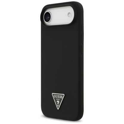 Futrola MagSafe za Apple iPhone 17 Air, Guess, Triangle Logo, Crna