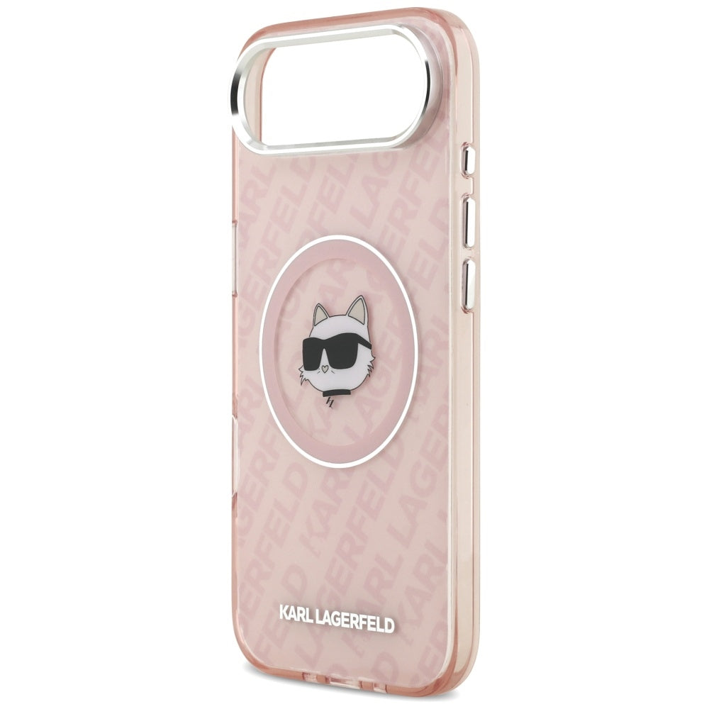 Futrola MagSafe za Apple iPhone 17 Air, Karl Lagerfeld, IML Choupette`s Head, Roze