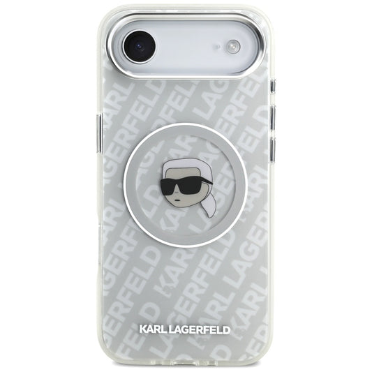 Futrola MagSafe za Apple iPhone 17 Air, Karl Lagerfeld, IML Karl`s Head, Siva