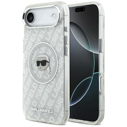 Futrola MagSafe za Apple iPhone 17 Air, Karl Lagerfeld, IML Karl`s Head, Siva