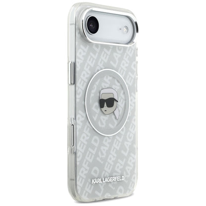 Futrola MagSafe za Apple iPhone 17 Air, Karl Lagerfeld, IML Karl`s Head, Siva