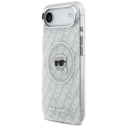 Futrola MagSafe za Apple iPhone 17 Air, Karl Lagerfeld, IML Karl`s Head, Siva