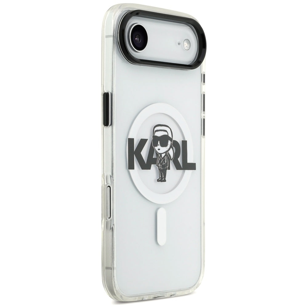 Futrola MagSafe za Apple iPhone 17 Air, Karl Lagerfeld, IML Sketch Logo Karl, Providna