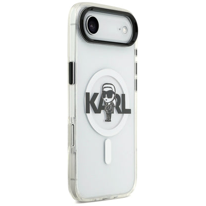 Futrola MagSafe za Apple iPhone 17 Air, Karl Lagerfeld, IML Sketch Logo Karl, Providna