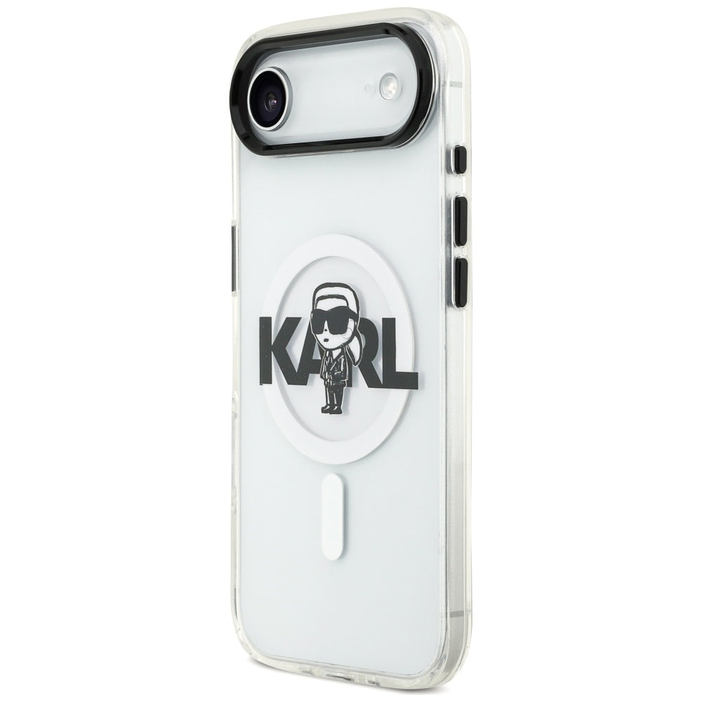 Futrola MagSafe za Apple iPhone 17 Air, Karl Lagerfeld, IML Sketch Logo Karl, Providna