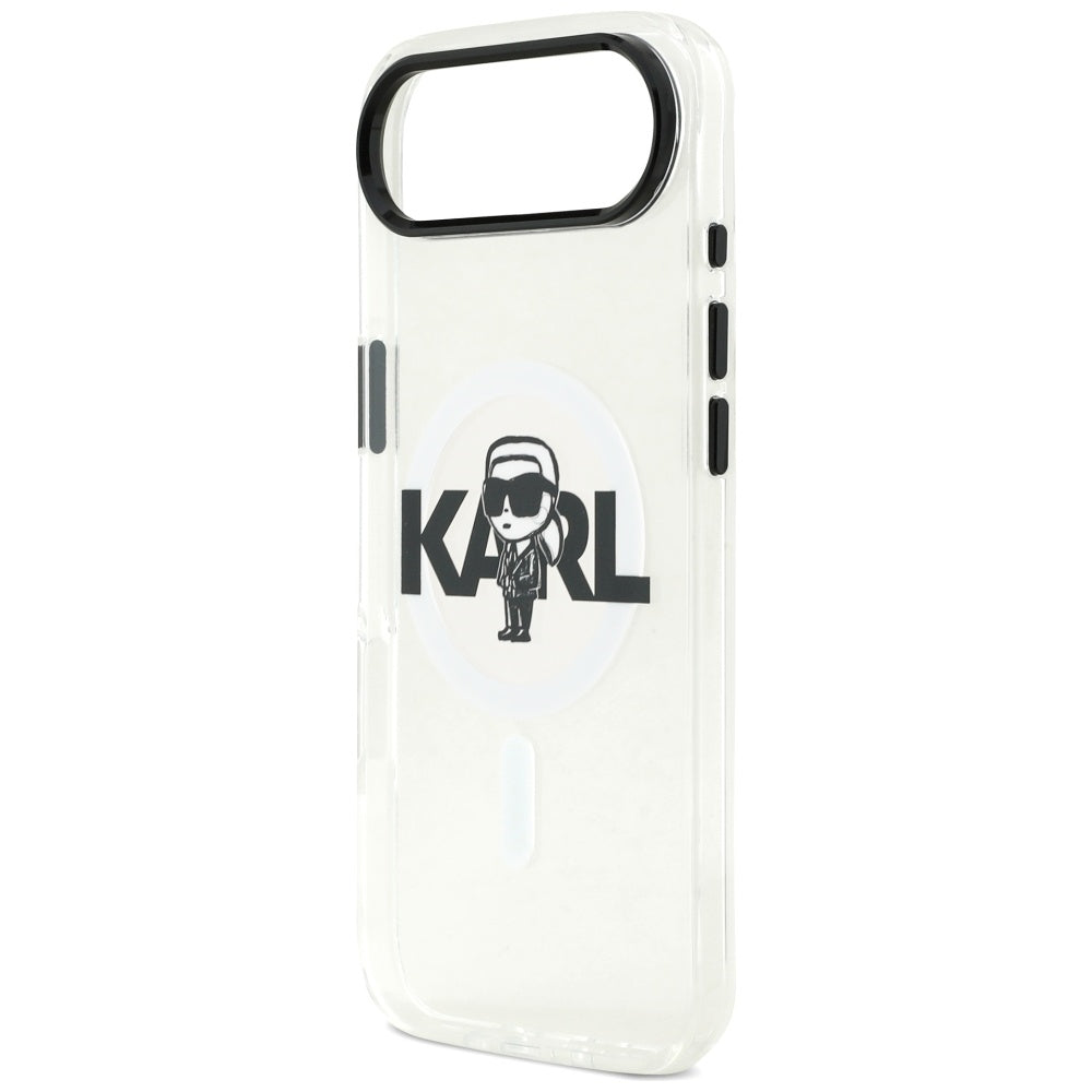 Futrola MagSafe za Apple iPhone 17 Air, Karl Lagerfeld, IML Sketch Logo Karl, Providna