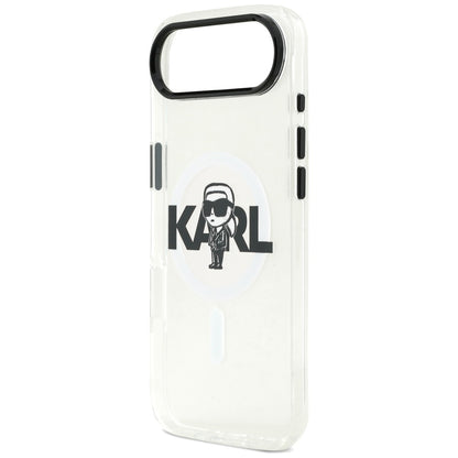 Futrola MagSafe za Apple iPhone 17 Air, Karl Lagerfeld, IML Sketch Logo Karl, Providna