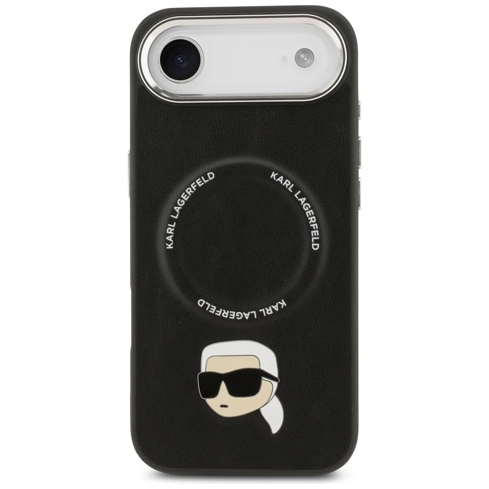 Futrola MagSafe za Apple iPhone 17 Air, Karl Lagerfeld, Karl Pin, Crna