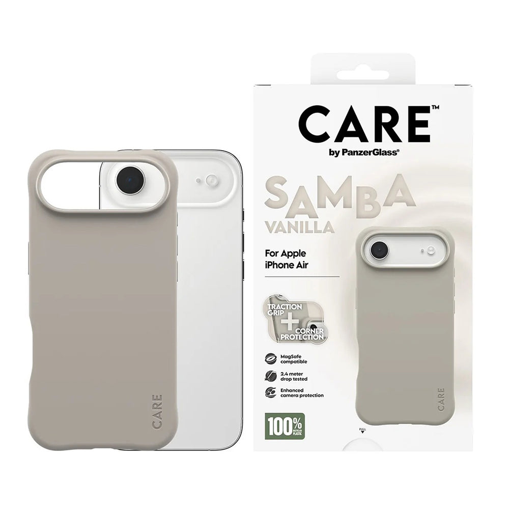 Futrola MagSafe za Apple iPhone 17 Air, PanzerGlass, Care Fashionable, Bež