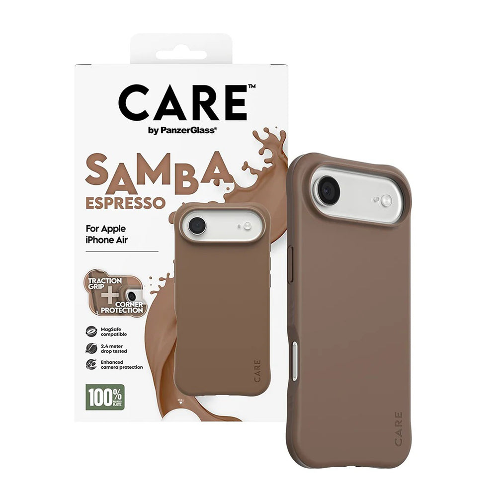 Futrola MagSafe za Apple iPhone 17 Air, PanzerGlass, Care Fashionable, Braon