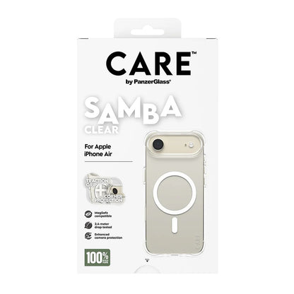 Futrola MagSafe za Apple iPhone 17 Air, PanzerGlass, Care Fashionable, Transparentna Bela