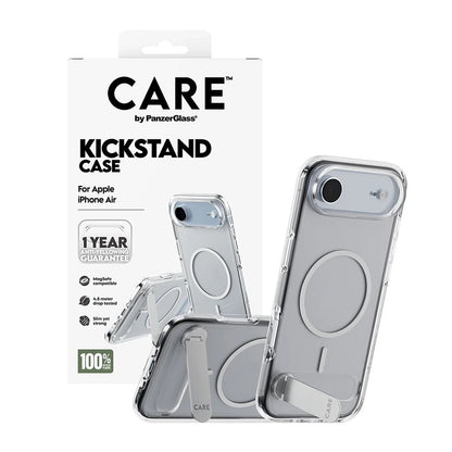 Futrola MagSafe za Apple iPhone 17 Air, PanzerGlass, sa karakteristikom postolja, Transparentna