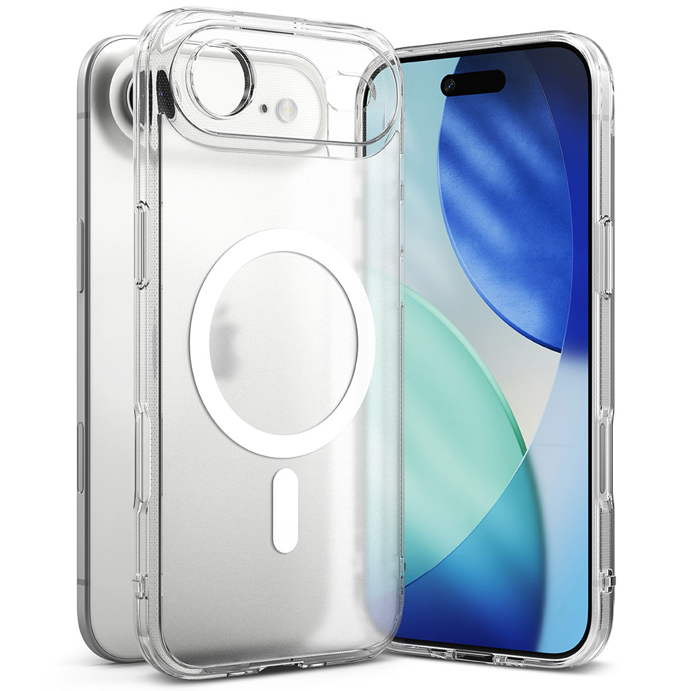 Futrola MagSafe za Apple iPhone 17 Air, Ringke, Fusion, Mat Transparent