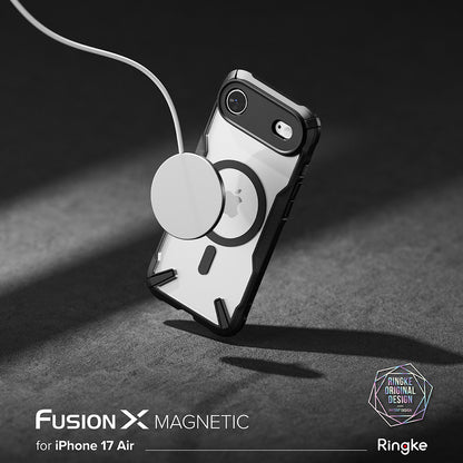 Futrola MagSafe za Apple iPhone 17 Air, Ringke, Fusion X, Crna