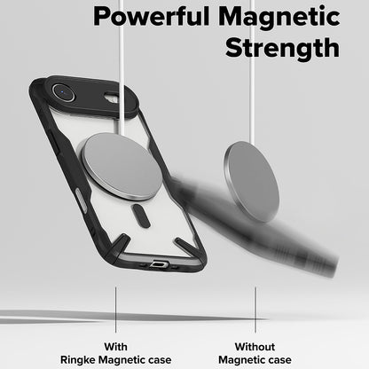 Futrola MagSafe za Apple iPhone 17 Air, Ringke, Fusion X, Crna