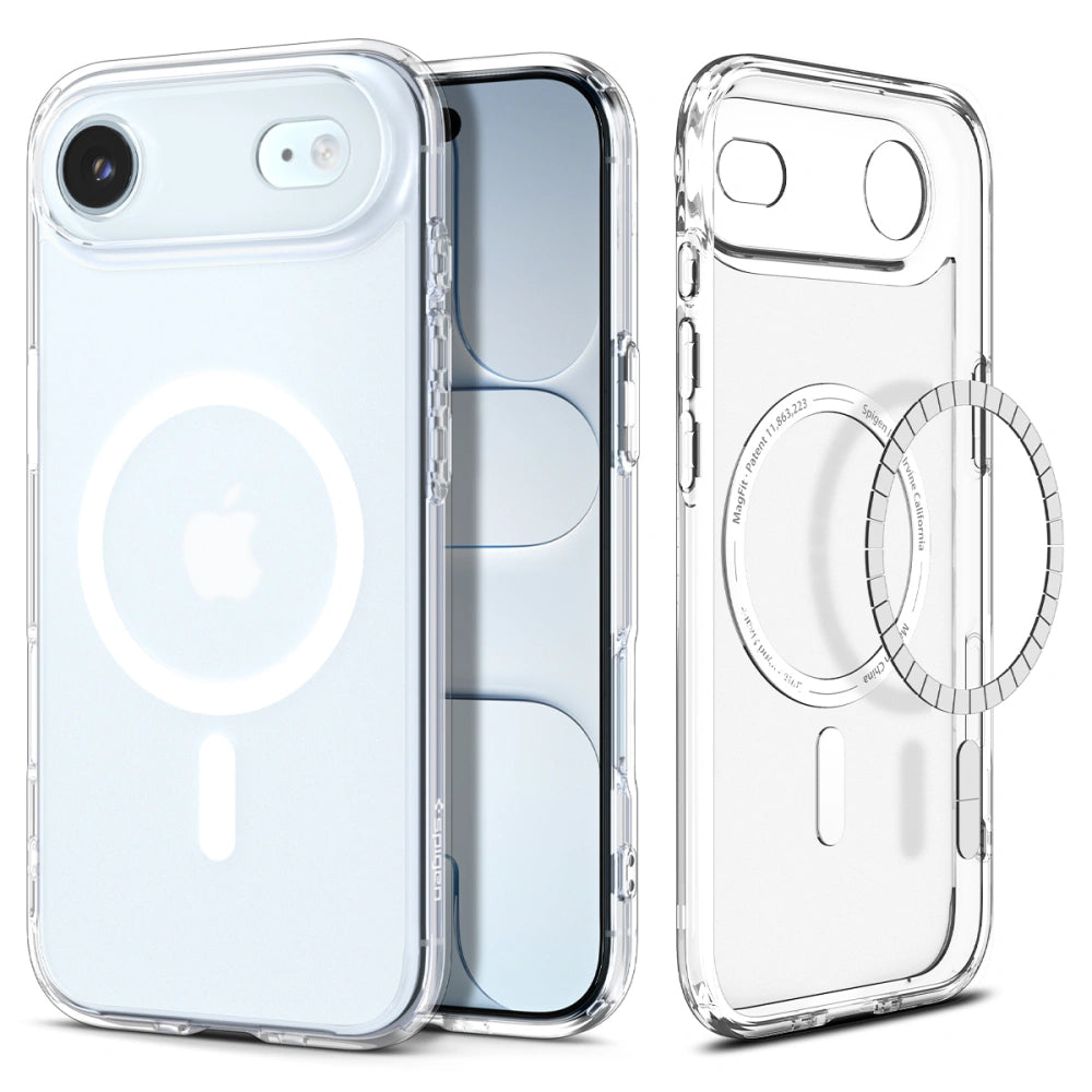 Futrola MagSafe za Apple iPhone 17 Air, Spigen, Ultra Hybrid, Satinirano Bela
