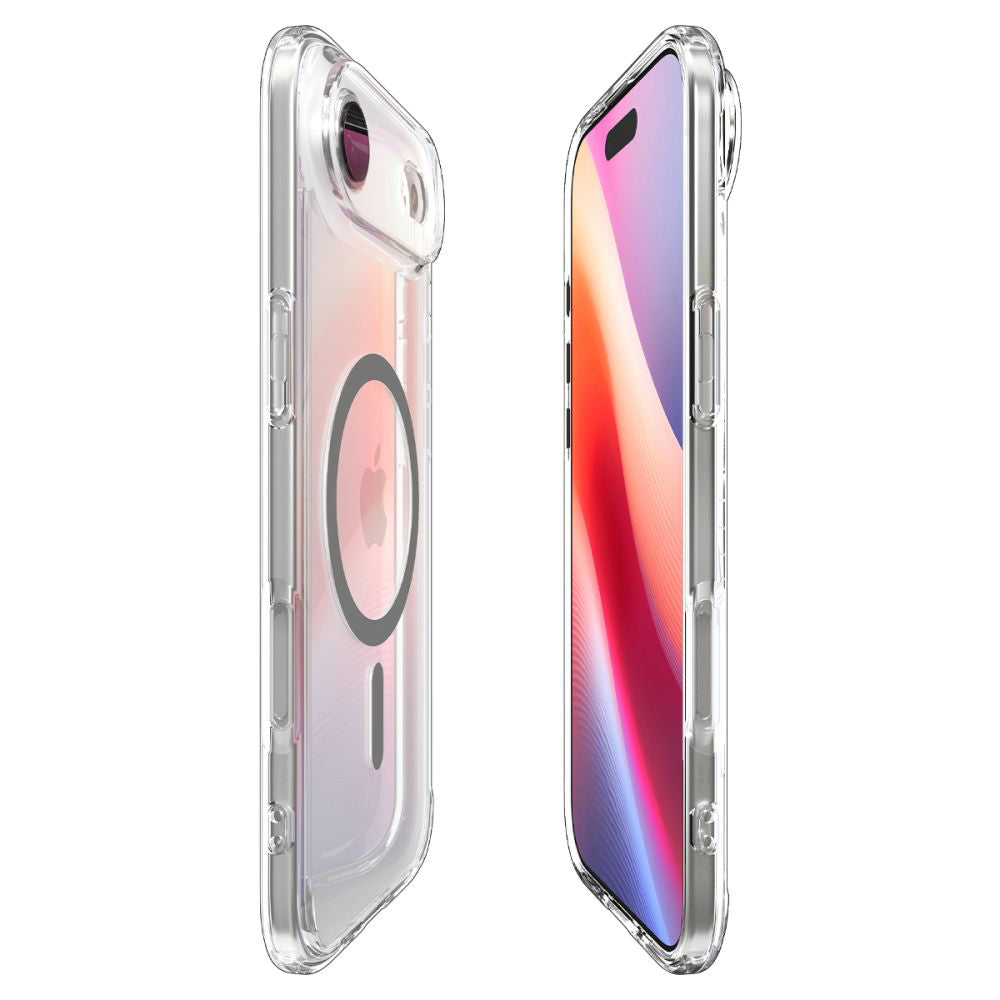 Futrola MagSafe za Apple iPhone 17 Air, Spigen, Ultra Hybrid, Siva