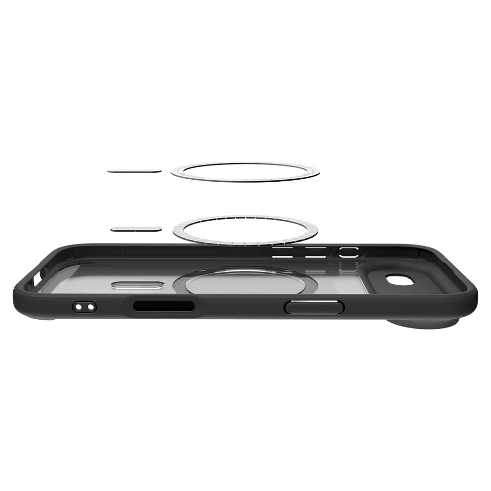 Futrola MagSafe za Apple iPhone 17 Air, Spigen, Ultra Hybrid, Saten Crna