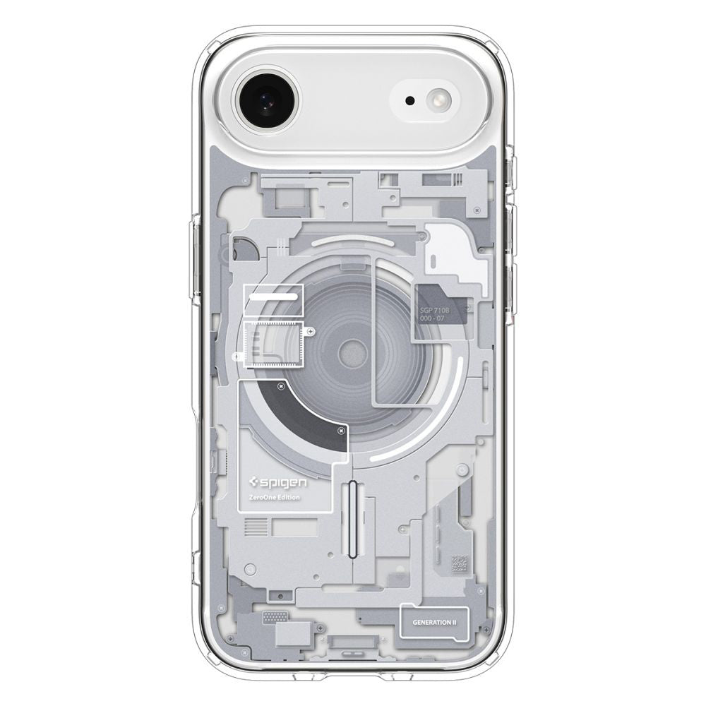 Futrola MagSafe za Apple iPhone 17 Air, Spigen, Ultra Hybrid Zero One, Bela
