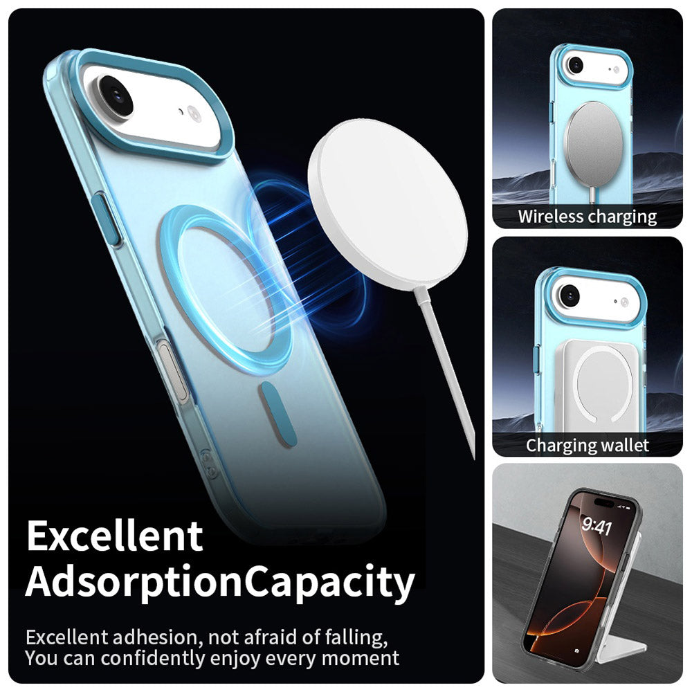 Futrola MagSafe za Apple iPhone 17 Air, Techsuit, CandyCase, Plava