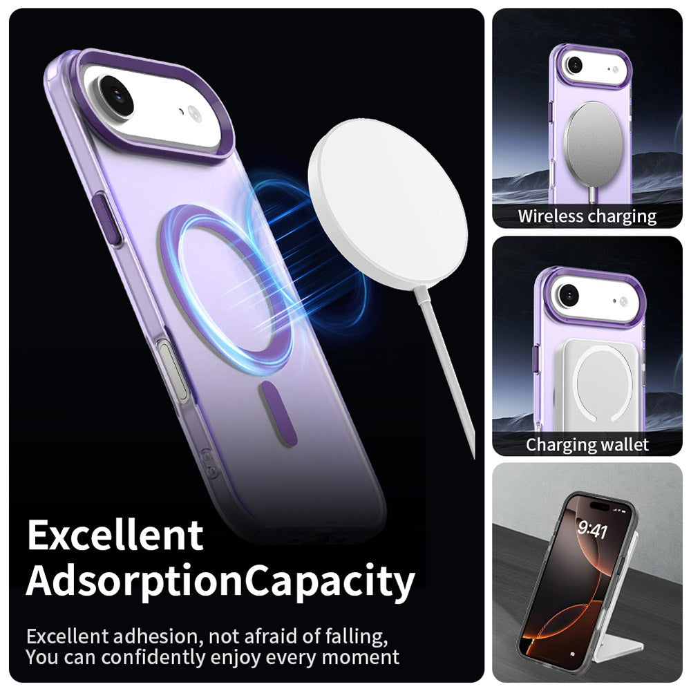 Futrola MagSafe za Apple iPhone 17 Air, Techsuit, CandyCase, Ljubičasta