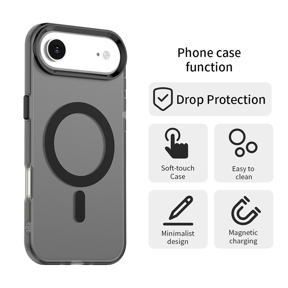 Futrola MagSafe za Apple iPhone 17 Air, Techsuit, CandyCase, Crna