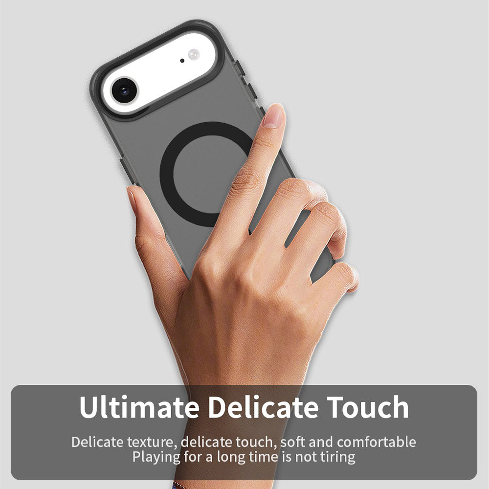 Futrola MagSafe za Apple iPhone 17 Air, Techsuit, CandyCase, Crna