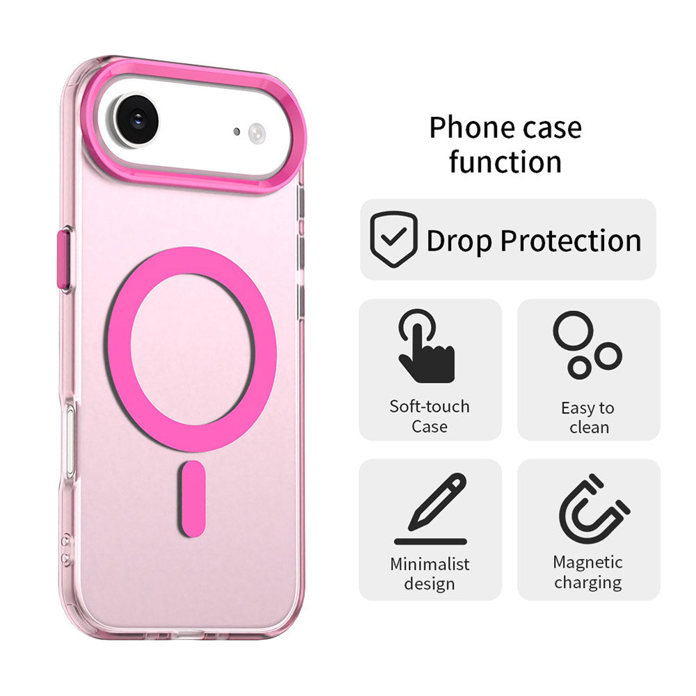 Futrola MagSafe za Apple iPhone 17 Air, Techsuit, CandyCase, Roze