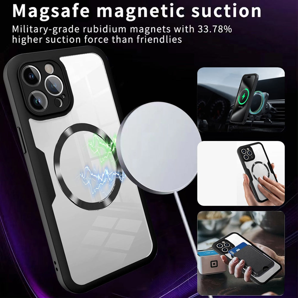 Futrola MagSafe za Apple iPhone 17 Air, Techsuit, ColorVerse 360, Ljubičasta
