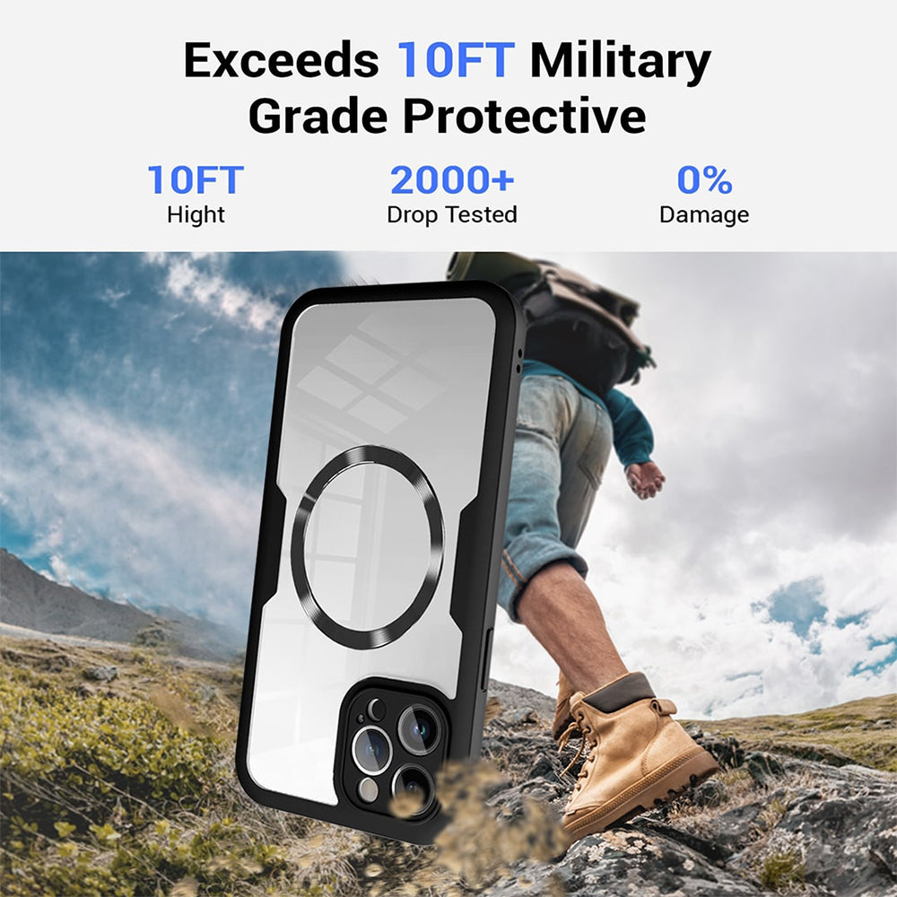 Futrola MagSafe za Apple iPhone 17 Air, Techsuit, ColorVerse 360, Ljubičasta