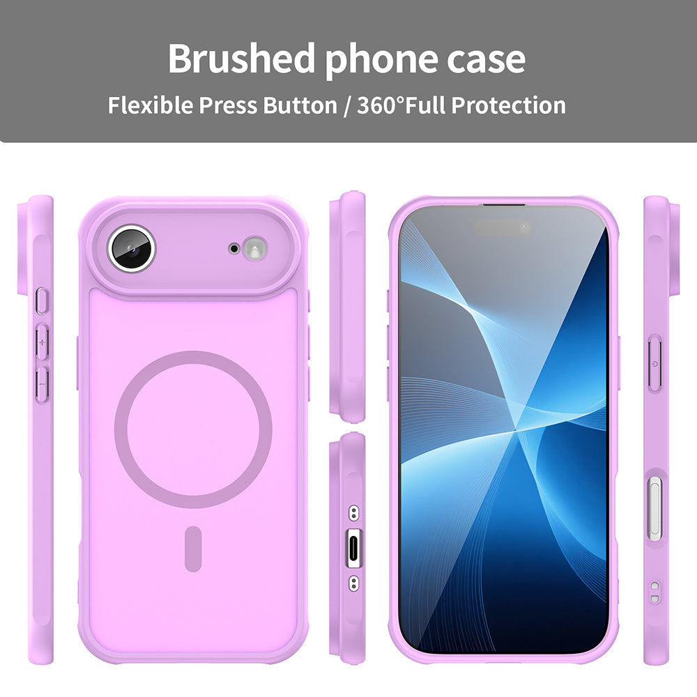 Futrola MagSafe za Apple iPhone 17 Air, Techsuit, HaloFrost II, Roze