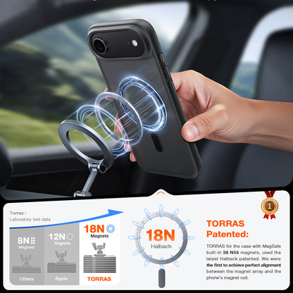Futrola MagSafe za Apple iPhone 17 Air, Torras, Guardian, Crna