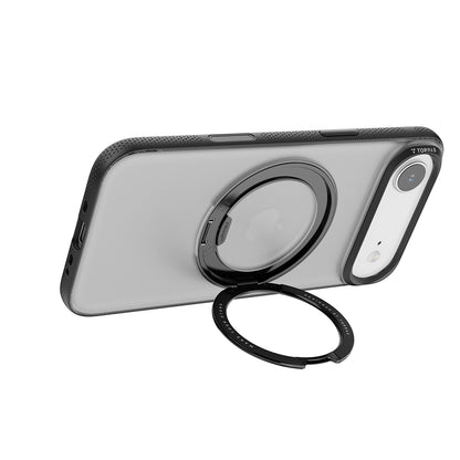 Husa MagSafe za Apple iPhone 17 Air, Torras, Ostand R Fitness, Crna