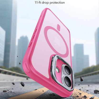 Futrola MagSafe za Apple iPhone 17, ESR, Classic Hybrid Kickstand, Roze Saten