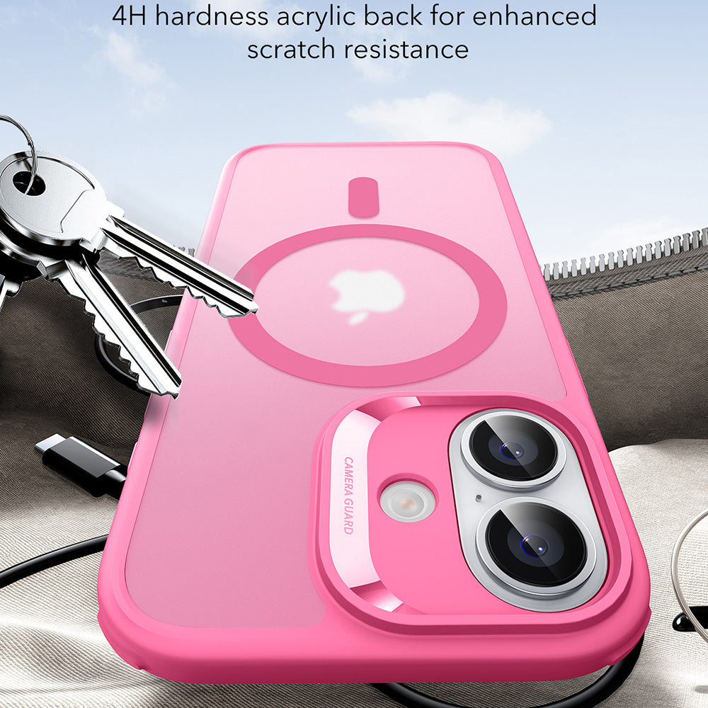 Husa MagSafe za Apple iPhone 17, ESR, Classic Hybrid, Roze Saten