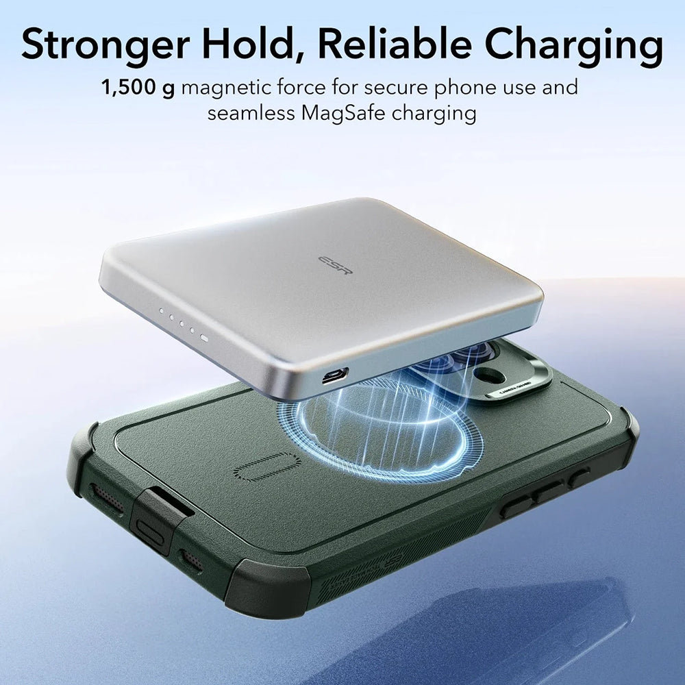 Futrola MagSafe za Apple iPhone 17, ESR, Cyber, Zelena