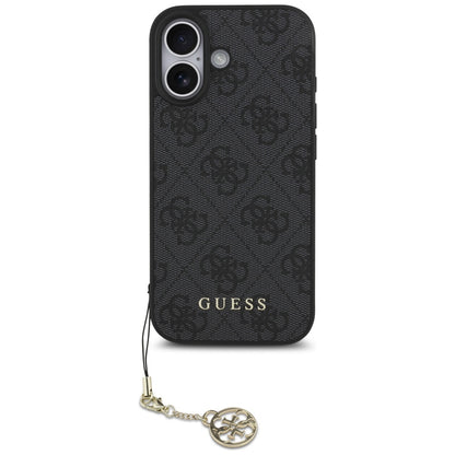Futrola MagSafe za Apple iPhone 17, Guess, 4G Charm Cradle, Crna