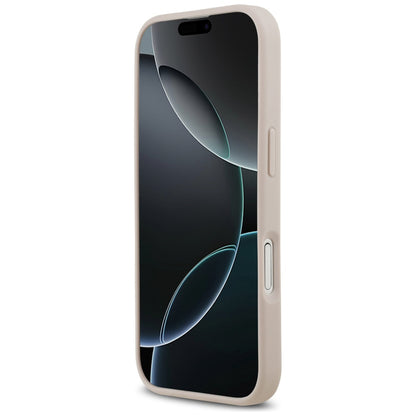 Futrola MagSafe za Apple iPhone 17, Guess, 4G Circle Classic Logo, Roze