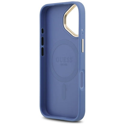 Futrola MagSafe za Apple iPhone 17, Guess, 4G Classic, Plava
