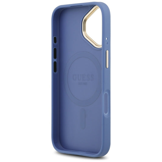 Futrola MagSafe za Apple iPhone 17, Guess, 4G Classic, Plava