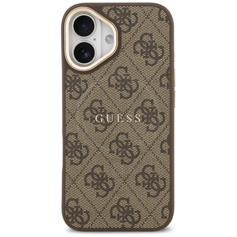Futrola MagSafe za Apple iPhone 17, Guess, 4G Classic, Braon