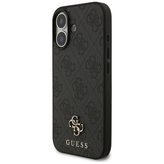 Futrola MagSafe za Apple iPhone 17, Guess, 4G Small and Classic Logo, Crna