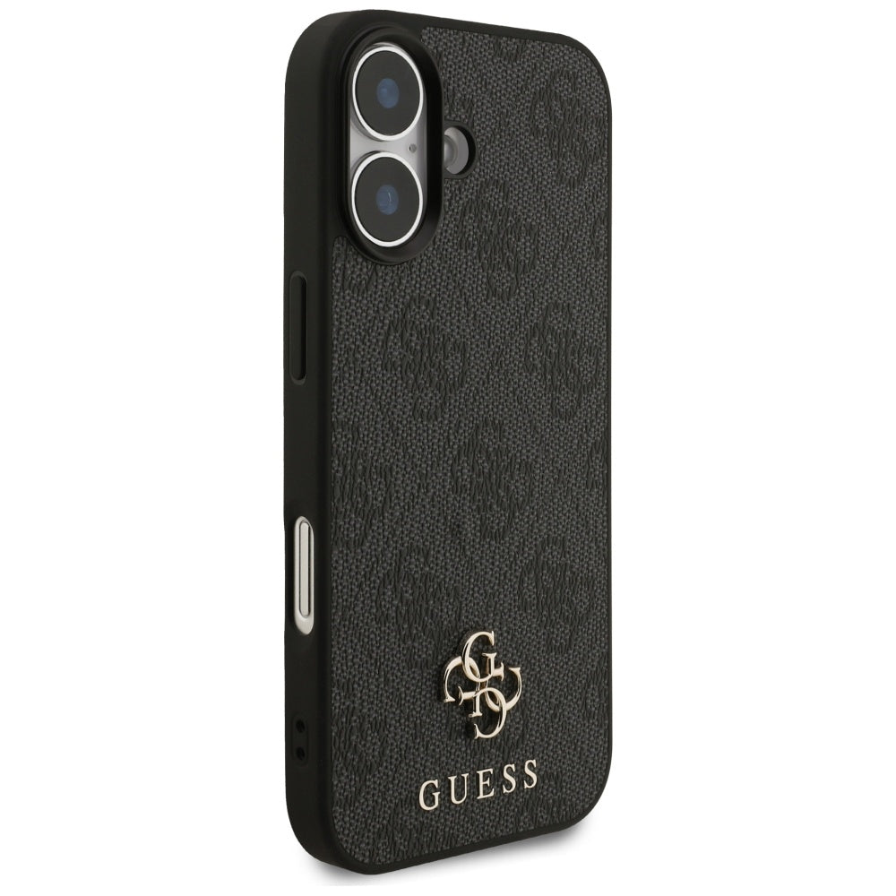 Futrola MagSafe za Apple iPhone 17, Guess, 4G Small and Classic Logo, Crna