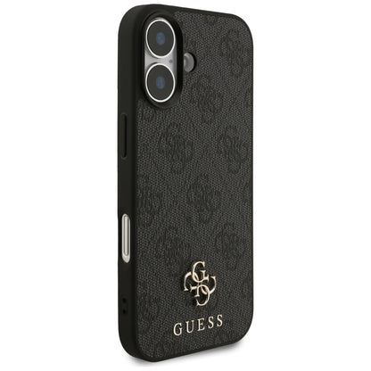 Futrola MagSafe za Apple iPhone 17, Guess, 4G Small and Classic Logo, Crna